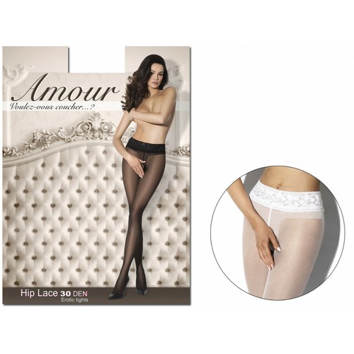 Weiße strumpfhose mit einem - strumpfhose,
