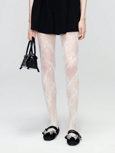 Gemusterte transparente mesh - transparente,